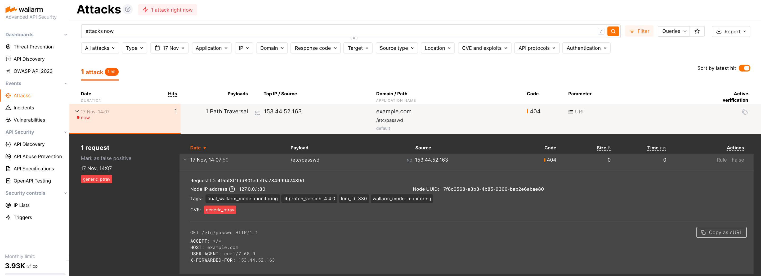 Attacks in UI